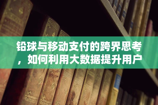 铅球与移动支付的跨界思考，如何利用大数据提升用户支付体验？