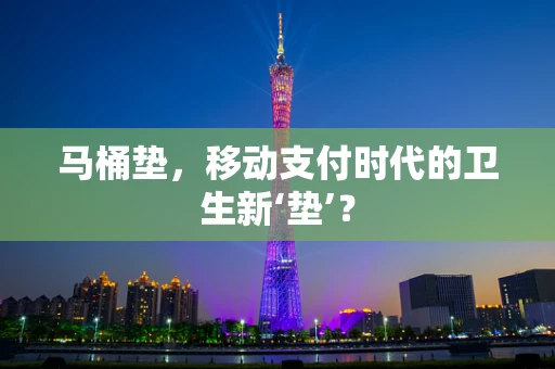 马桶垫，移动支付时代的卫生新‘垫’？