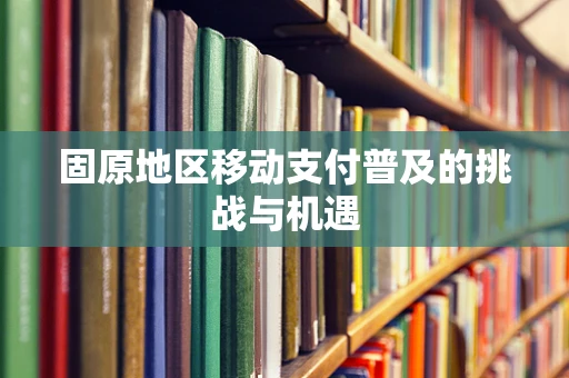 固原地区移动支付普及的挑战与机遇