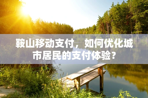 鞍山移动支付，如何优化城市居民的支付体验？