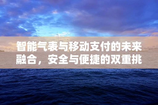 智能气表与移动支付的未来融合，安全与便捷的双重挑战？