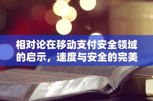 相对论在移动支付安全领域的启示，速度与安全的完美平衡