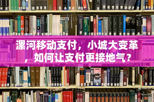 漯河移动支付，小城大变革，如何让支付更接地气？