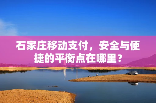 石家庄移动支付，安全与便捷的平衡点在哪里？