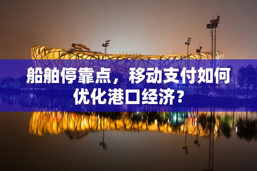 船舶停靠点，移动支付如何优化港口经济？