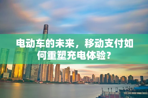 电动车的未来，移动支付如何重塑充电体验？