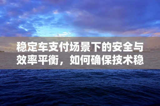 稳定车支付场景下的安全与效率平衡，如何确保技术稳定与用户体验并重？