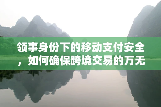 领事身份下的移动支付安全，如何确保跨境交易的万无一失？