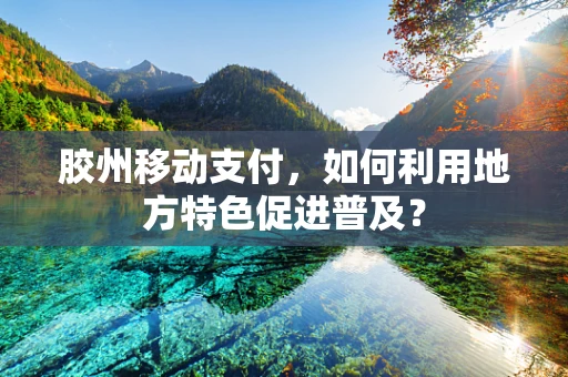 胶州移动支付，如何利用地方特色促进普及？