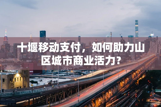 十堰移动支付，如何助力山区城市商业活力？