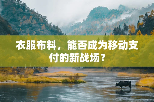 衣服布料，能否成为移动支付的新战场？