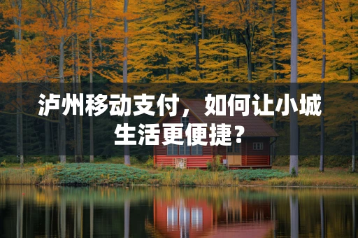 泸州移动支付，如何让小城生活更便捷？