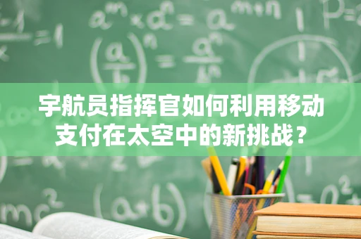 宇航员指挥官如何利用移动支付在太空中的新挑战？