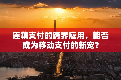 莲藕支付的跨界应用，能否成为移动支付的新宠？