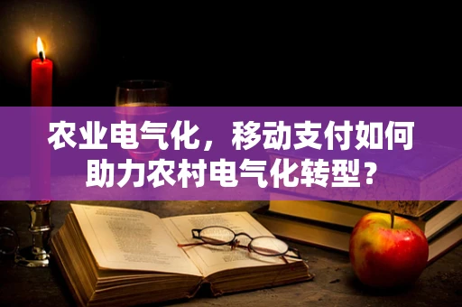 农业电气化，移动支付如何助力农村电气化转型？