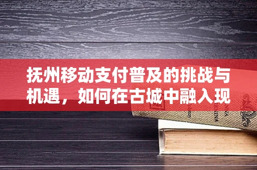 抚州移动支付普及的挑战与机遇，如何在古城中融入现代支付方式？