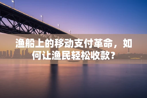 渔船上的移动支付革命，如何让渔民轻松收款？