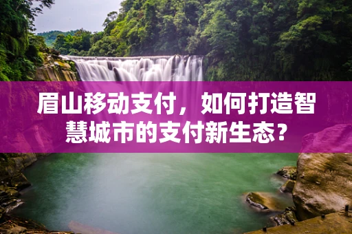 眉山移动支付，如何打造智慧城市的支付新生态？