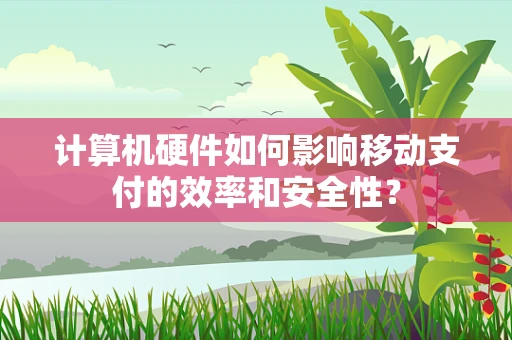 计算机硬件如何影响移动支付的效率和安全性？