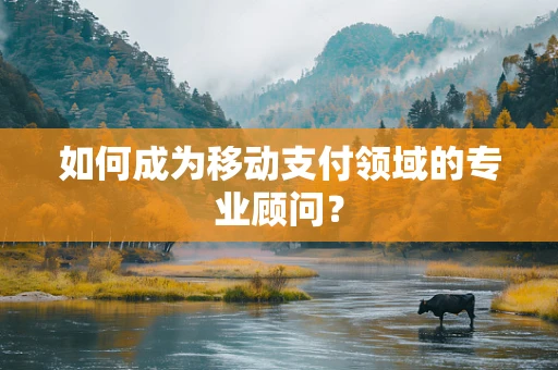 如何成为移动支付领域的专业顾问？